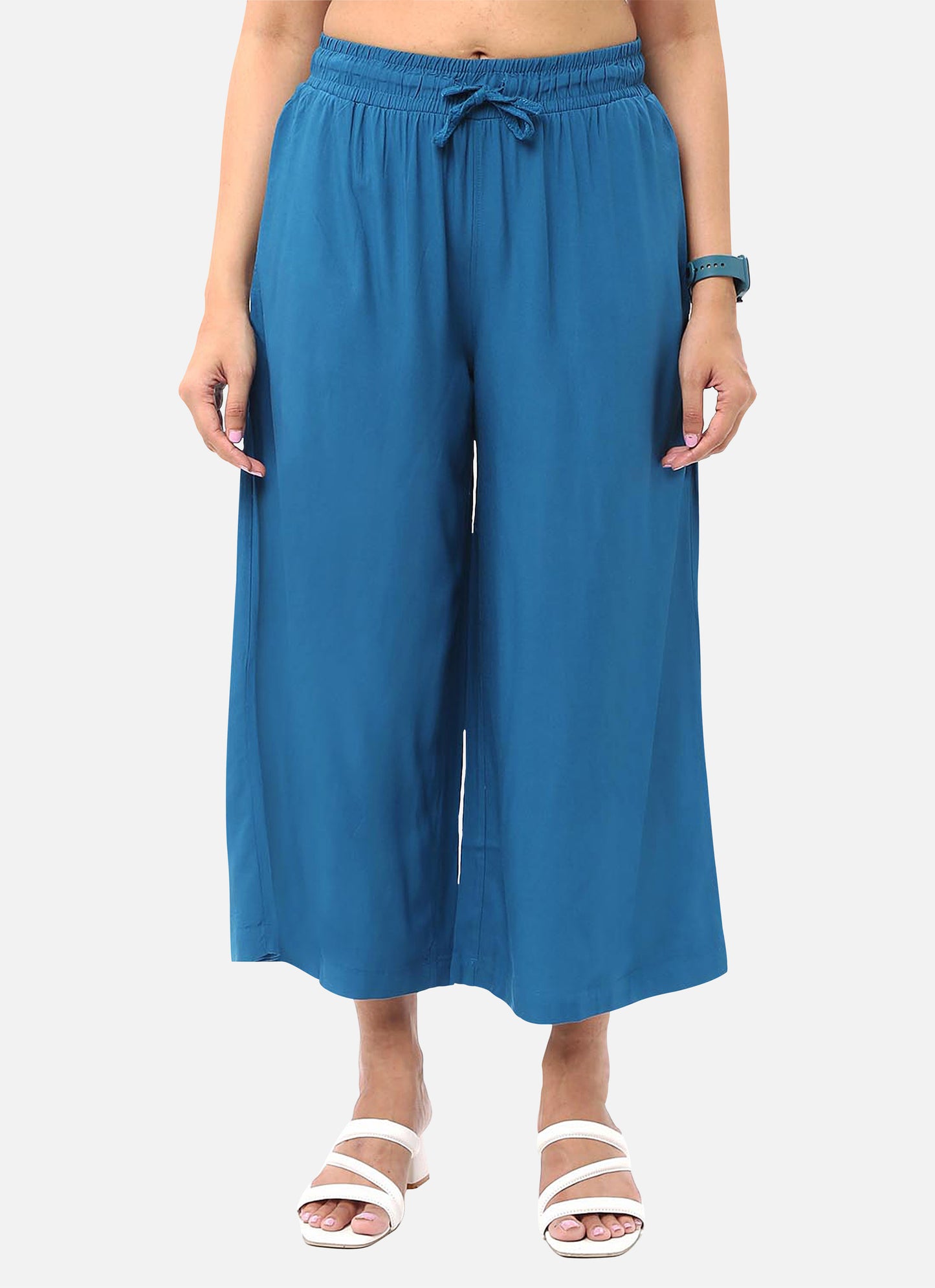 Elegant Lyons blue coolatts pants for women, crafted for a refined and colorful addition to your wardrobe, available online