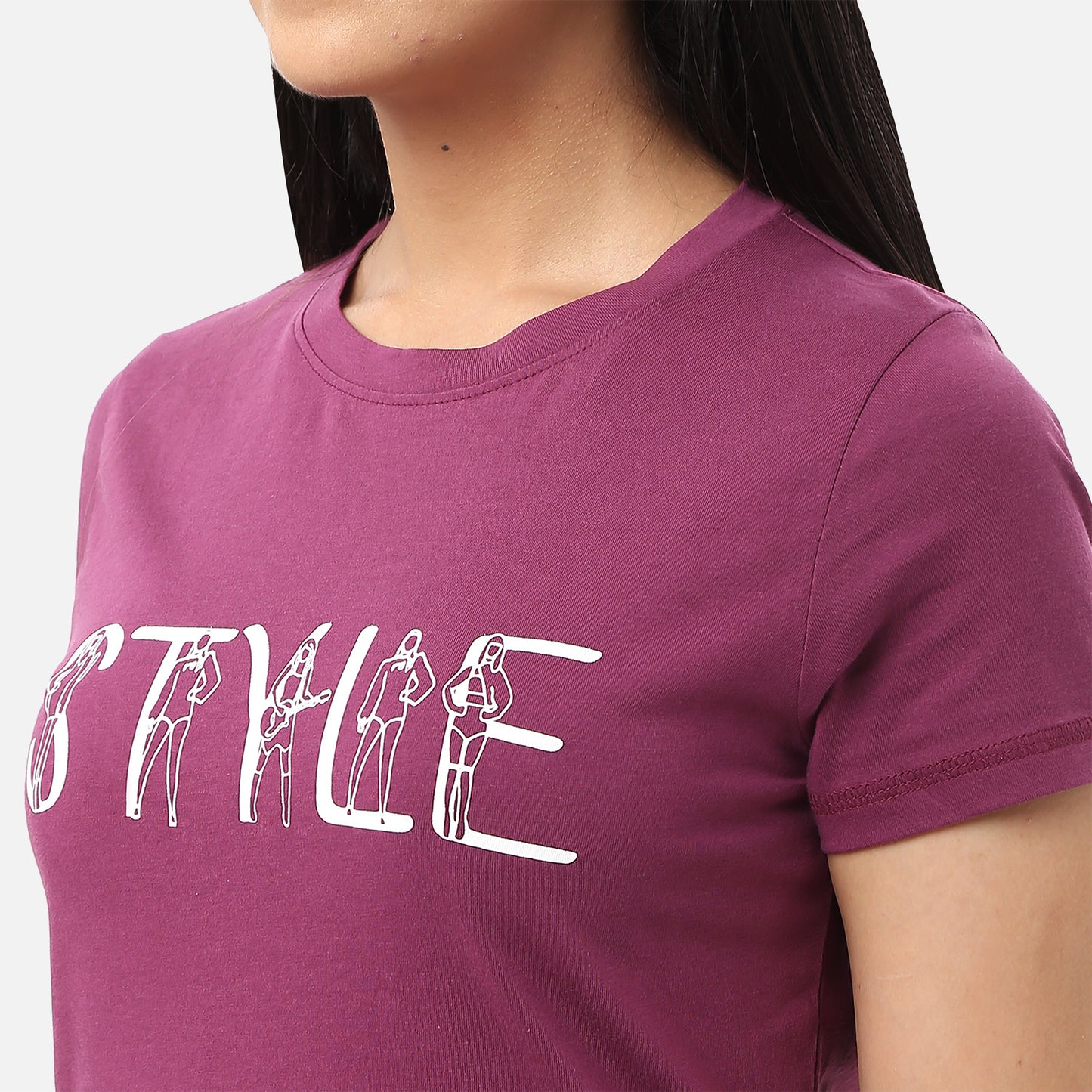 Multi Color_Cotton_Printed_T-shirts_for_Women_s_Shop_Online