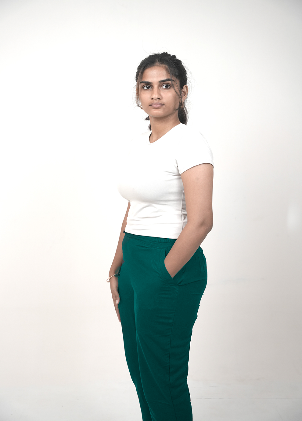 CIGARETTE PANT.P.BLUE