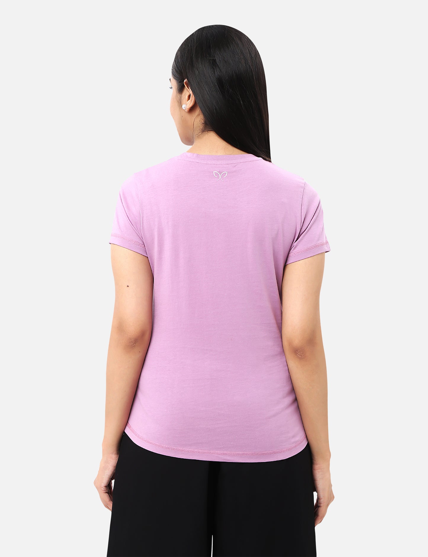 Shop womens T-shirts featuring tropical prints with gold foil accents, perfect for a stylish and eye-catching outfit, available online