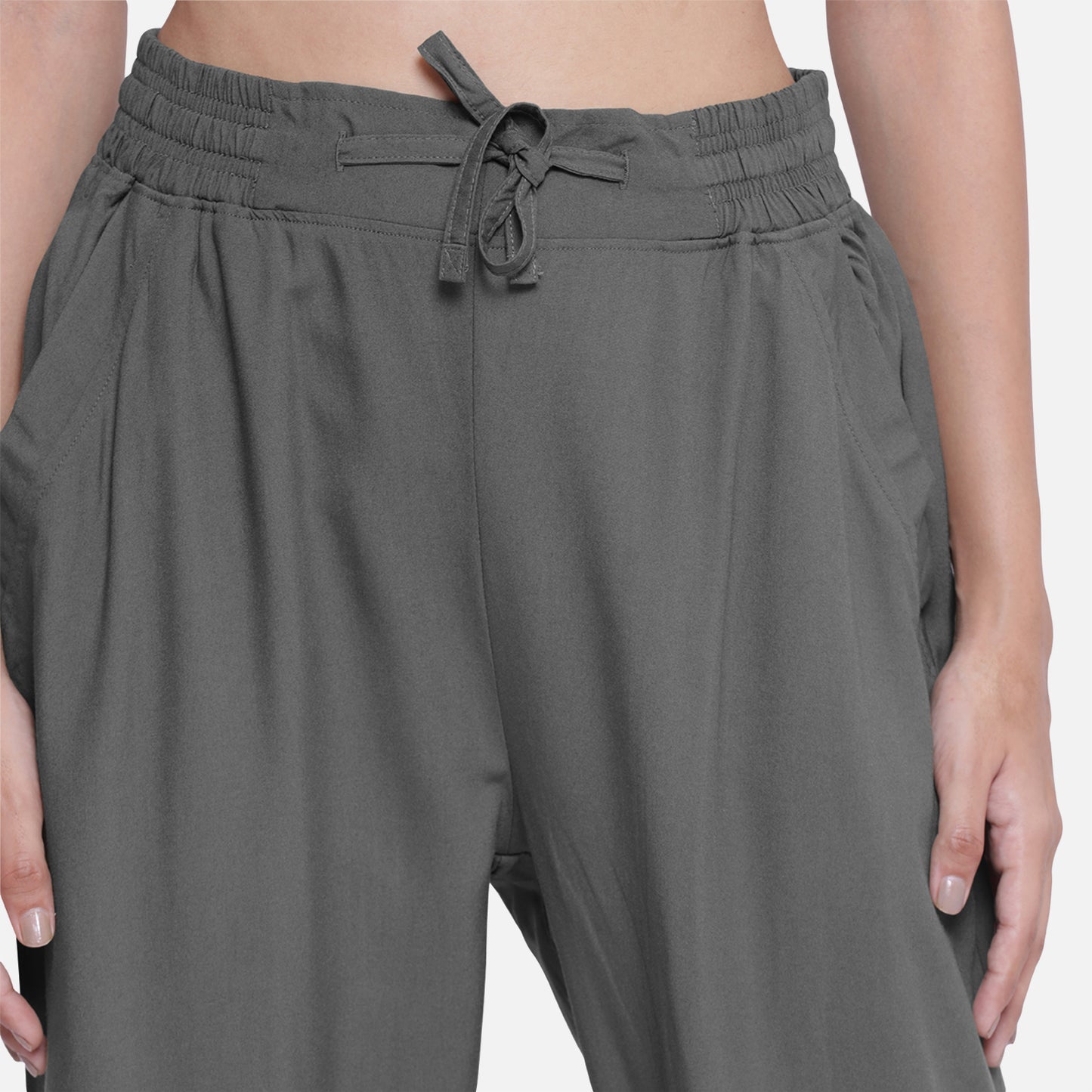 Buy Grey Trousers and Pants for Women Online