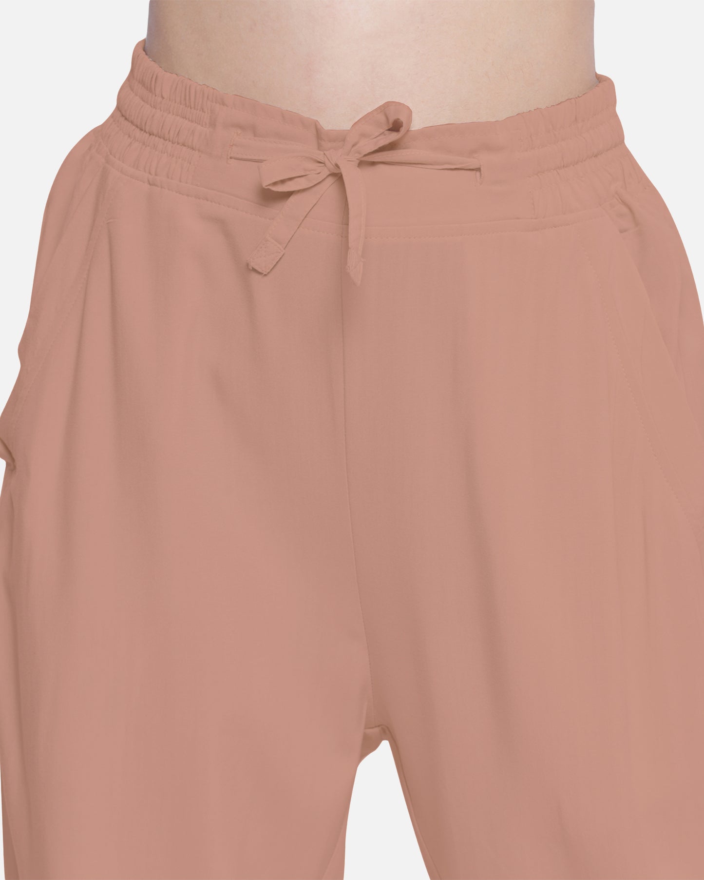 Ladies Cigarette Trousers on Sales - Dusty Pink