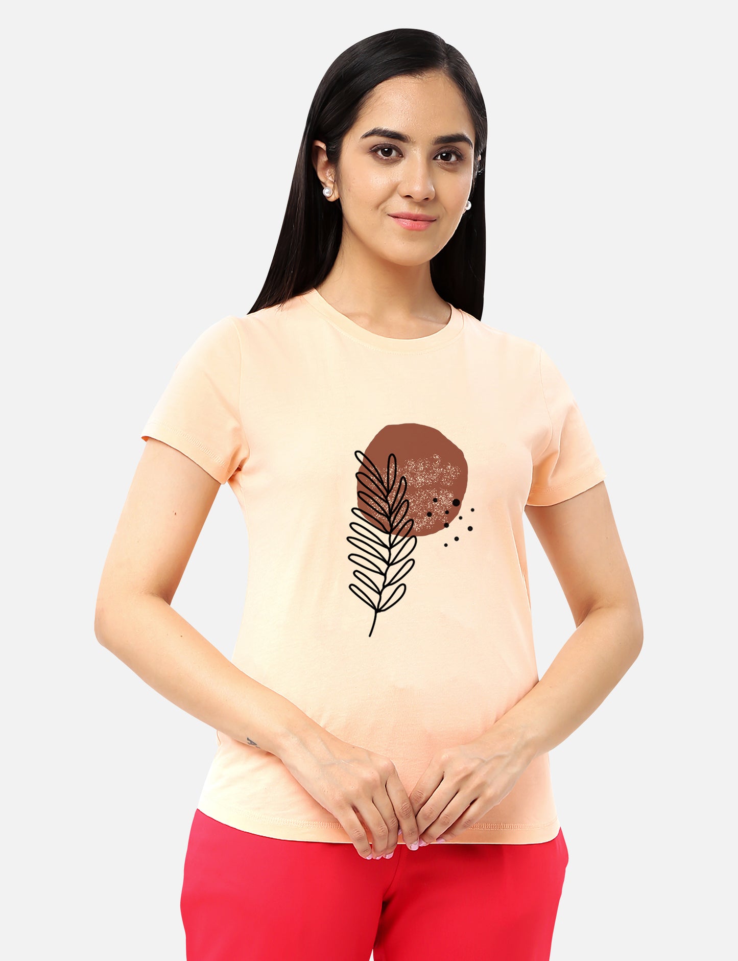 Multi Color_Cotton_Printed_T-shirts_for_Women_s_Shop_Online