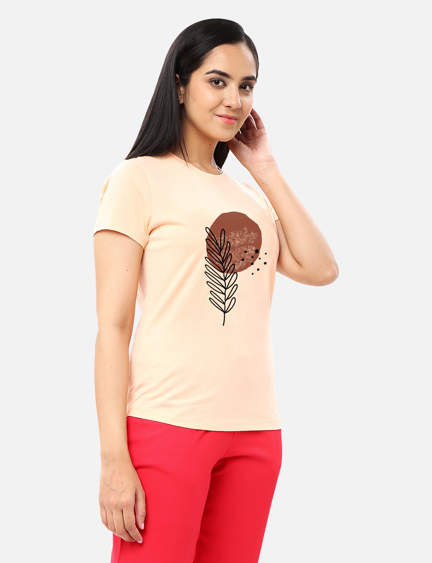 Multi Color_Cotton_Printed_T-shirts_for_Women_s_Shop_Online