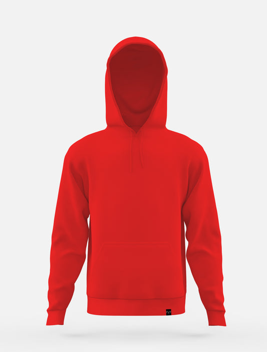 Stylish red hoodie for women, featuring a vibrant color and cozy fabric, ideal for casual and sporty looks, available online