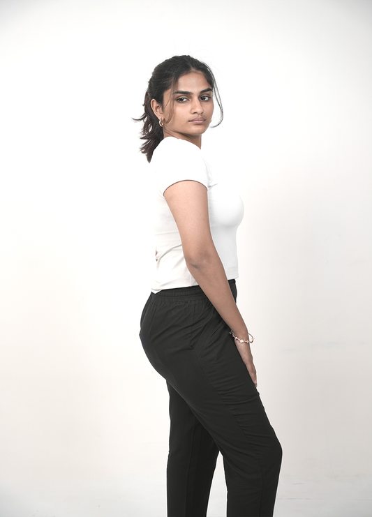 CIGARETTE PANT.BLACK