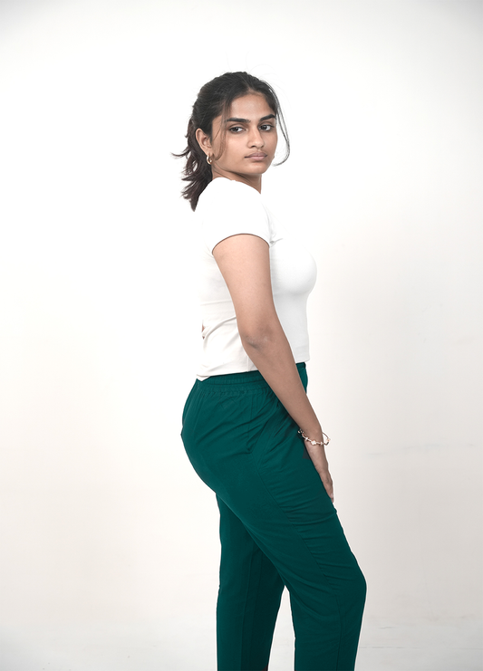 CIGARETTE PANT.DEEP TEAL