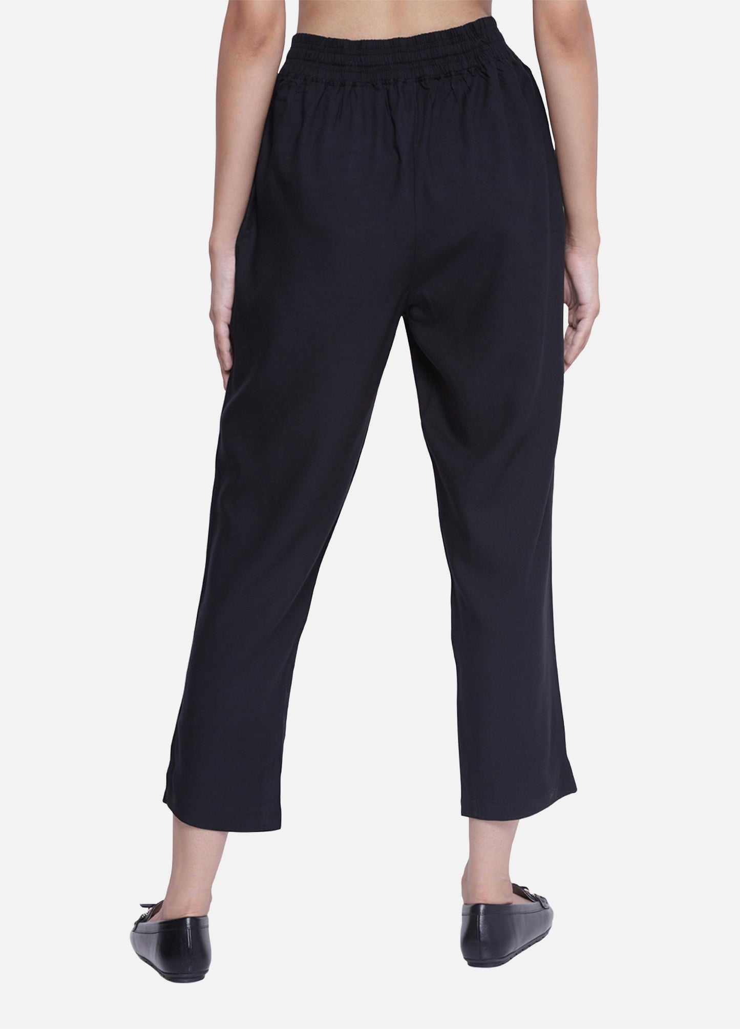 Black pants and Black Trousers for Women's