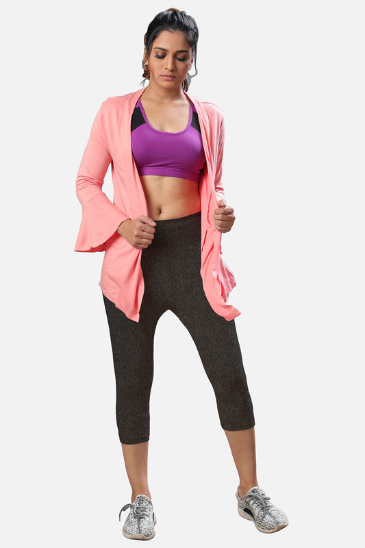 Shop womens Andra Melange capris, featuring a trendy and comfortable design with a flattering fit, ideal for everyday wear, available online