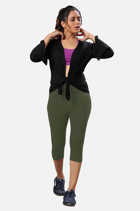 Shop womens olive capris, featuring a trendy and comfortable design with a flattering fit, ideal for everyday wear, available online